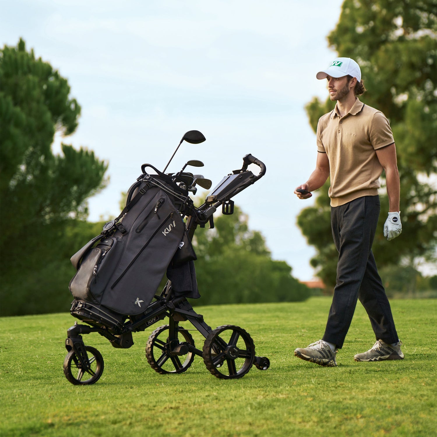 Electric Golf Push Carts