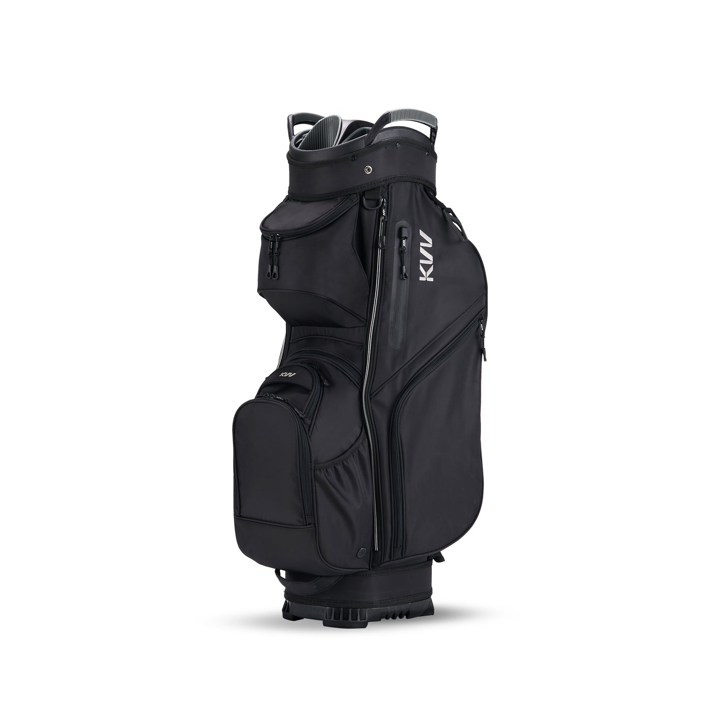 Top-Moded Organizer Cart Bag, Premium Silent Golf Bag with Dual Handles, 14 Club Locking Slots for Men