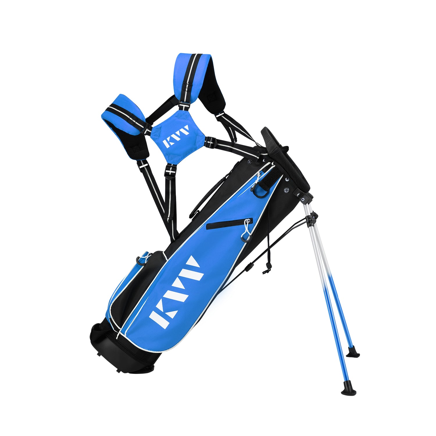 KVV Junior Golf Stand Bag, Lightweight Golf Stand Bag for Children Kids Ages 10-12
