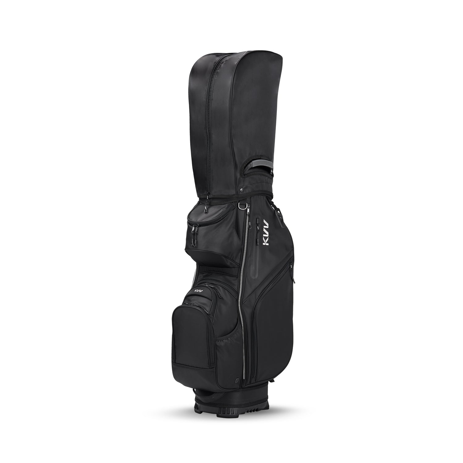 Top-Moded Organizer Cart Bag, Premium Silent Golf Bag with Dual Handles, 14 Club Locking Slots for Men