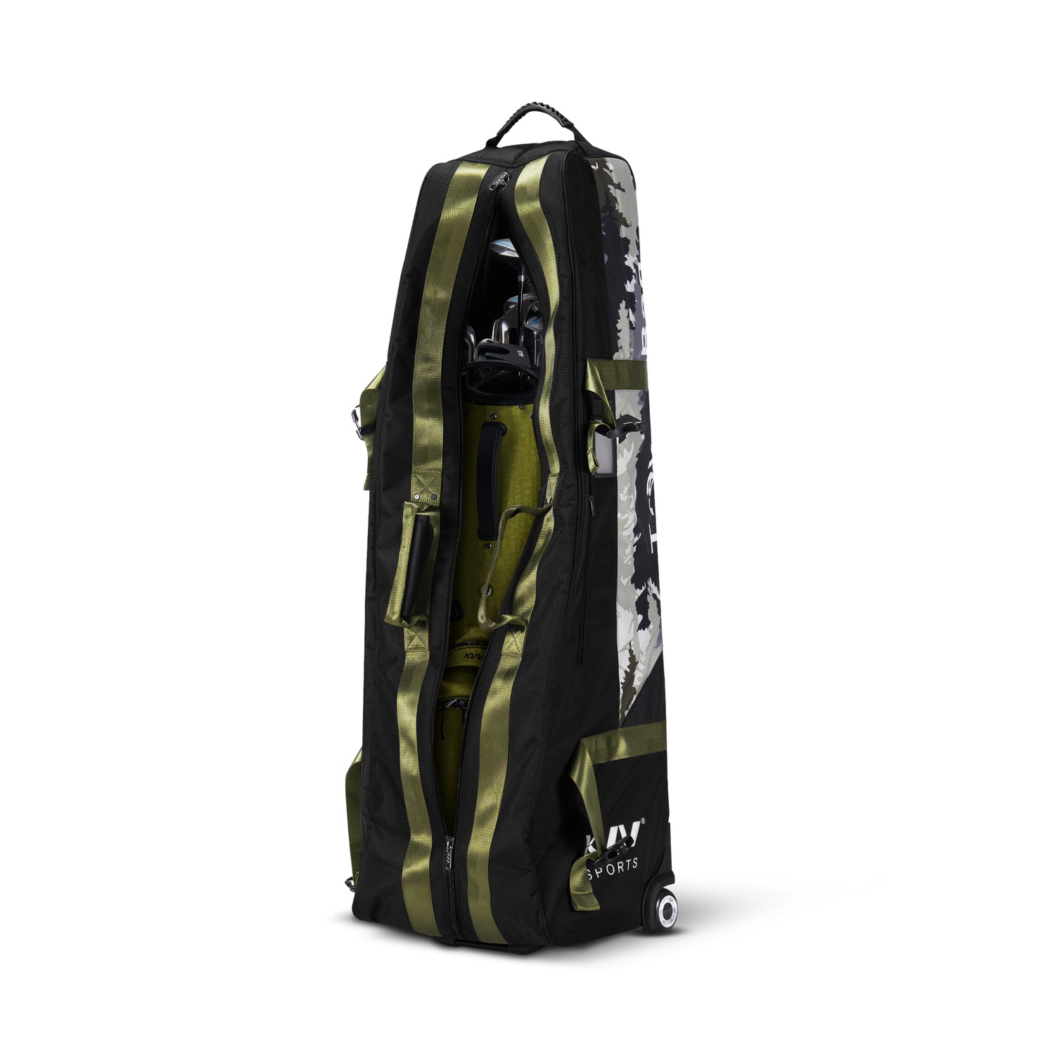 KVV Hi-Protective Golf Travel Bag with Extra Padded Top