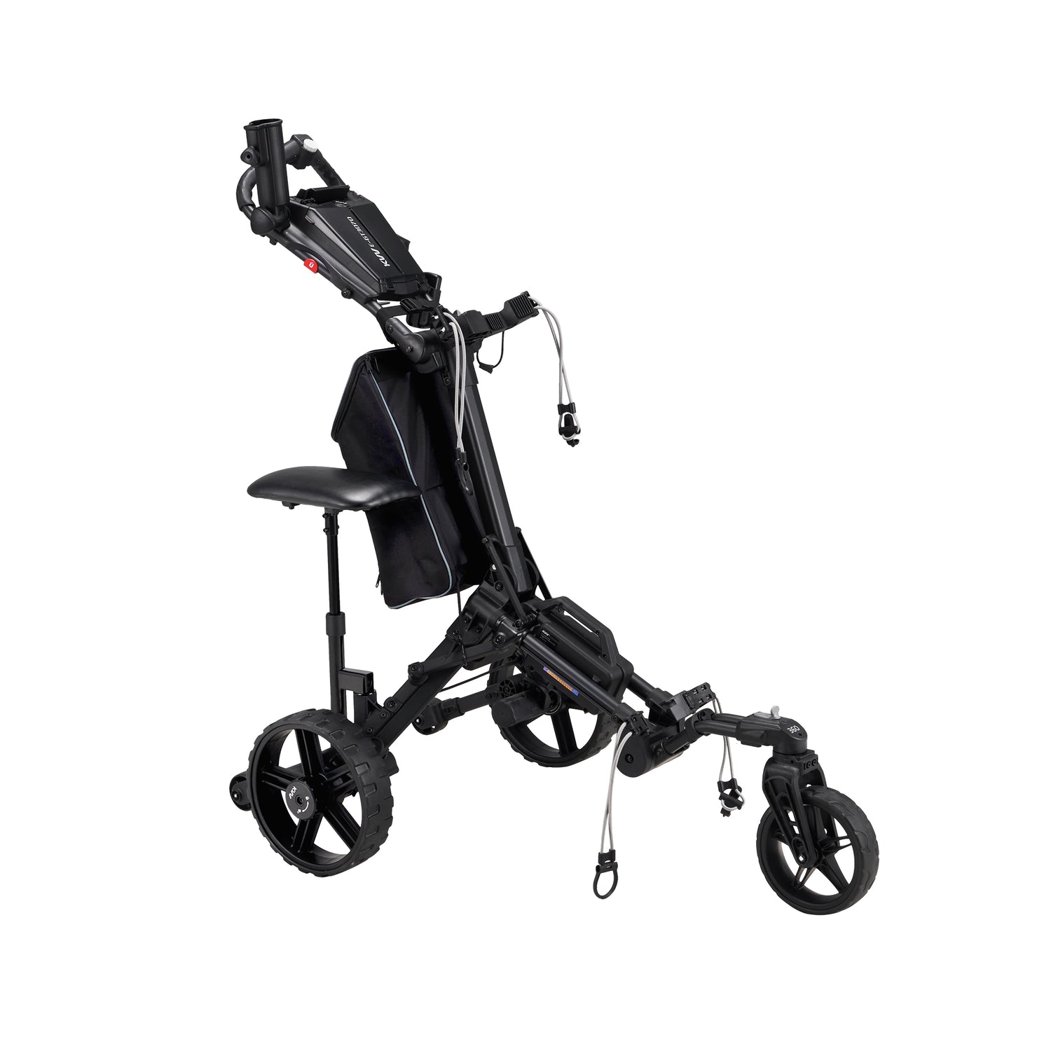 KVV Golf Push-Pull Cart Removable/Detachable Seat E-GT3070