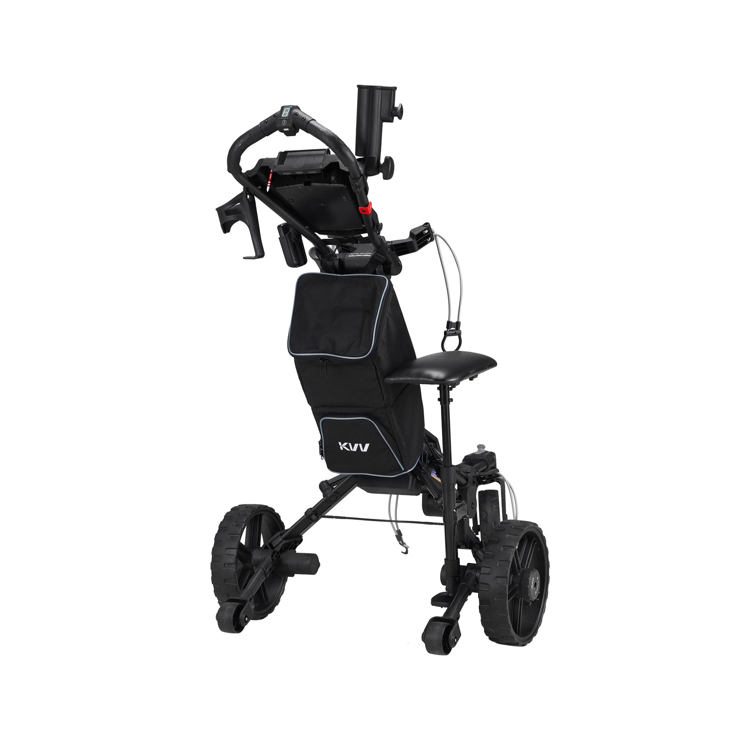 KVV Golf Push-Pull Cart Removable/Detachable Seat E-GT3070