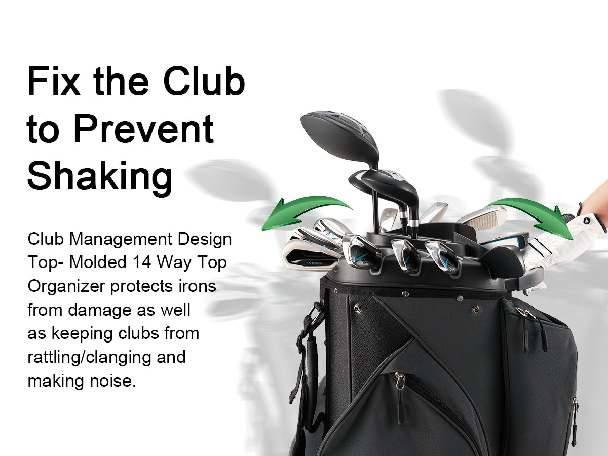 KVV 14 Way Top-Molded Organizer Cart Bag