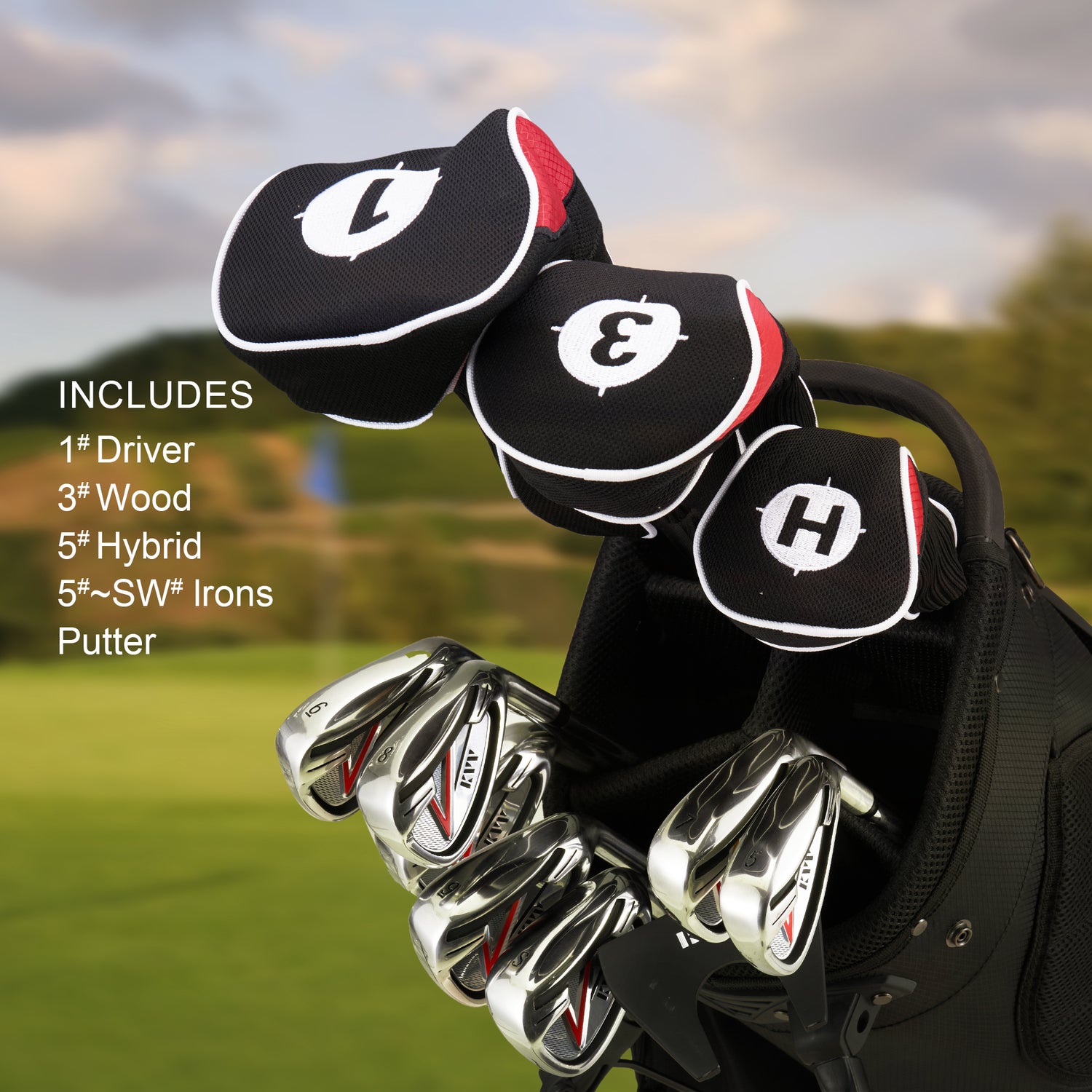 KVV golf clubs set for men