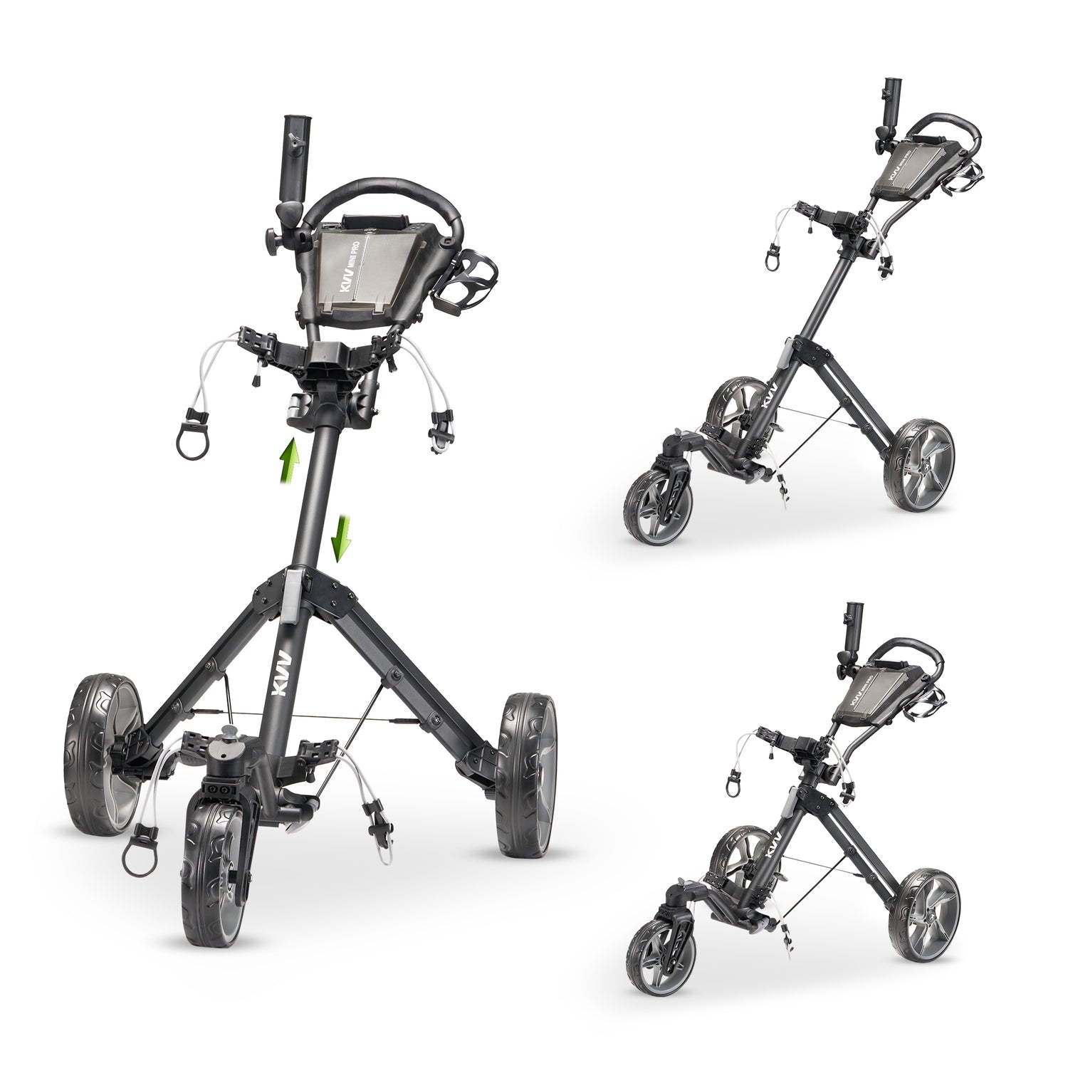 KVV Mini-Pro Deluxe Golf Cart for All Age Groups