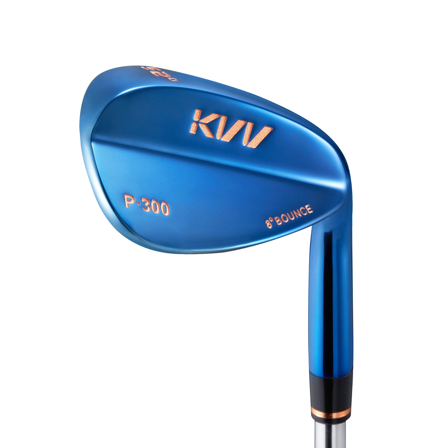 KVV Premium Golf Wedges with Ionized Blue PVD Finish - 52/56/60 Degree 3-Wedge Golf Set-Right-Handed, CNC Milled Face, Wedge Set for Men & Women