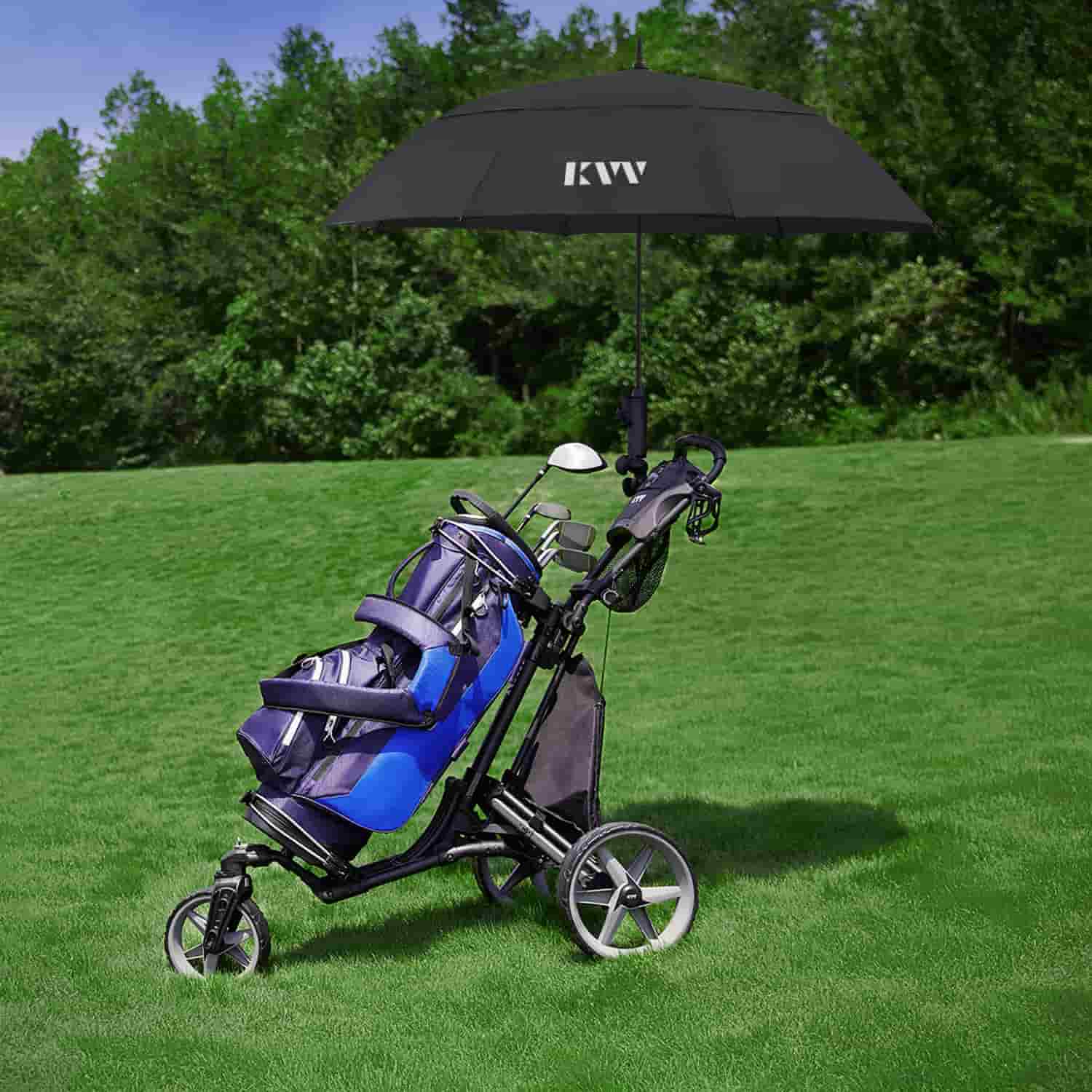 GT302 Golf Cart With Golf Trolley Umbrella Holder