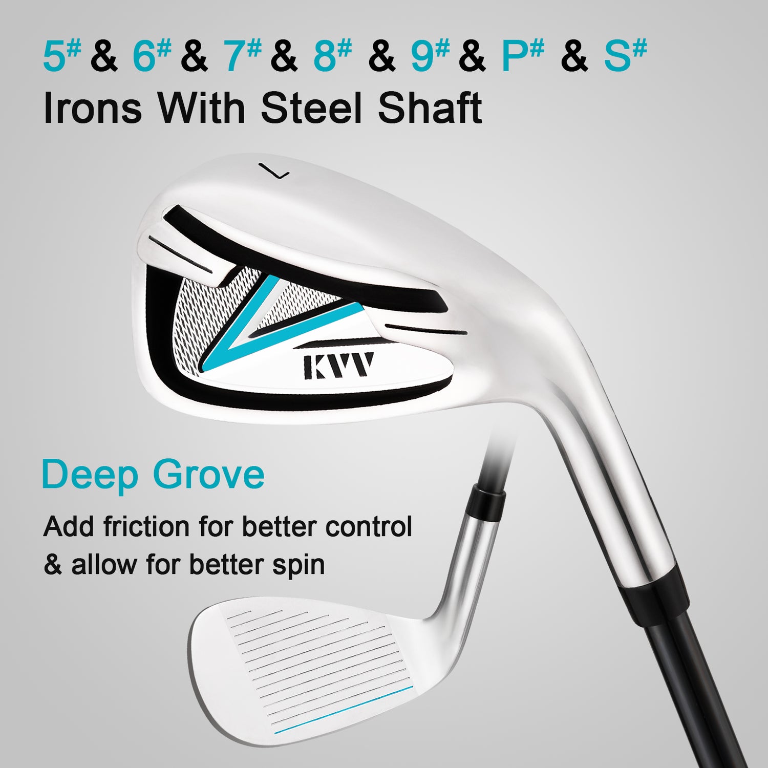 KVV Women's Complete Golf Clubs Set