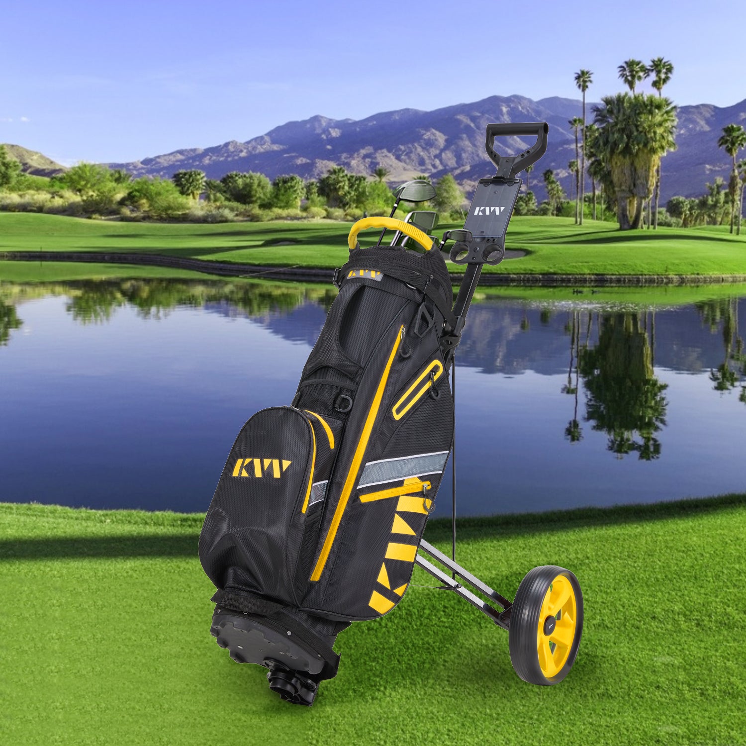 KVV SE220 2-Wheel Aluminum Frame Cart