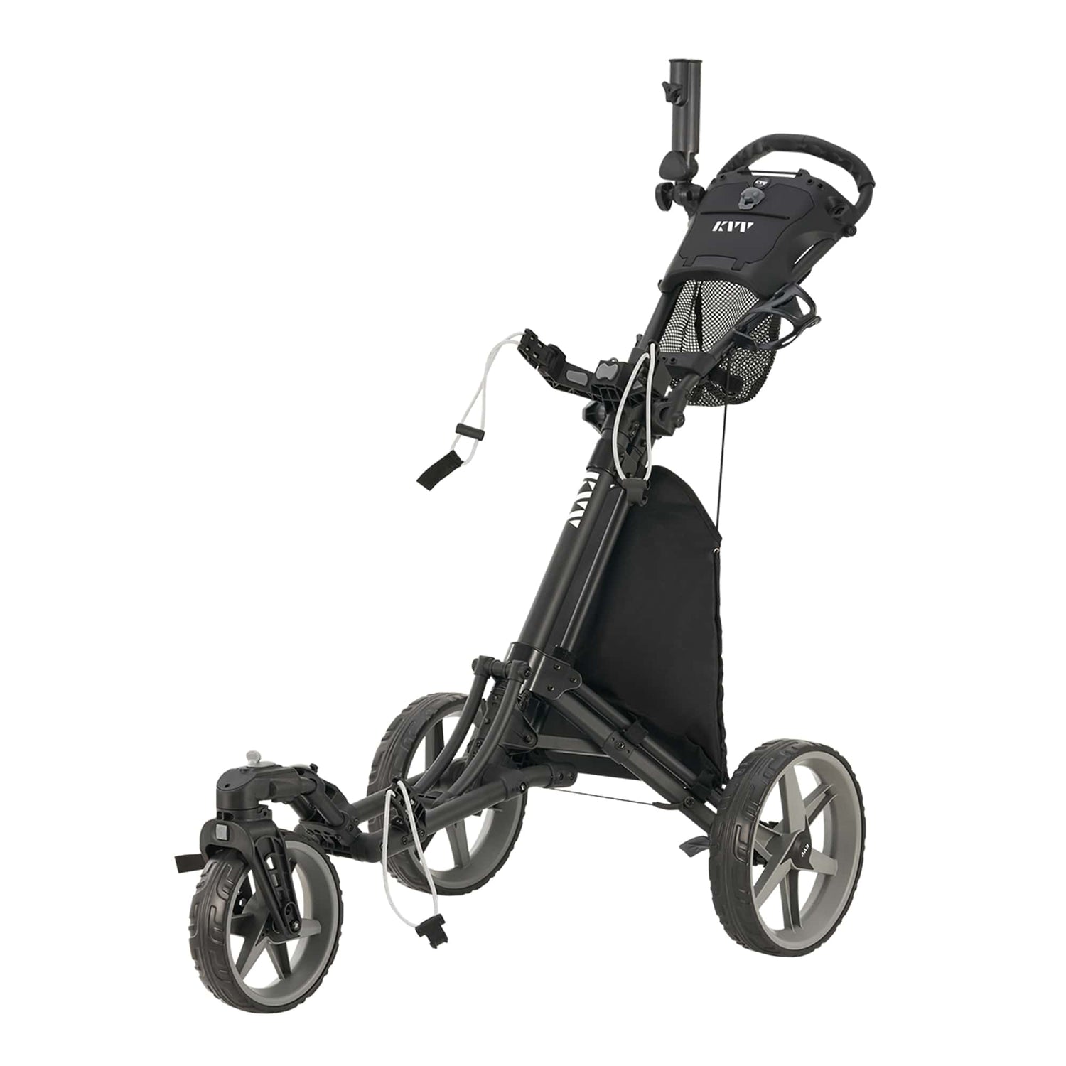 KVV GT302 Golf Push Cart 360 Rotating Front Wheel Open and Close in ONE Second