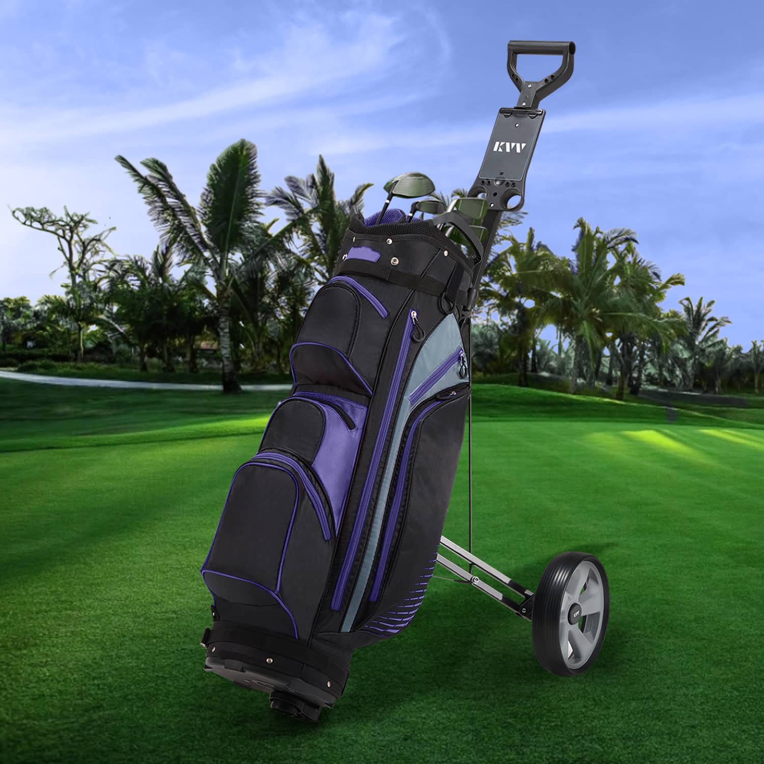 KVV SE220 2-Wheel Aluminum Frame Cart