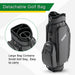 The inner bag is specifically designed for those crucial moments on the green.