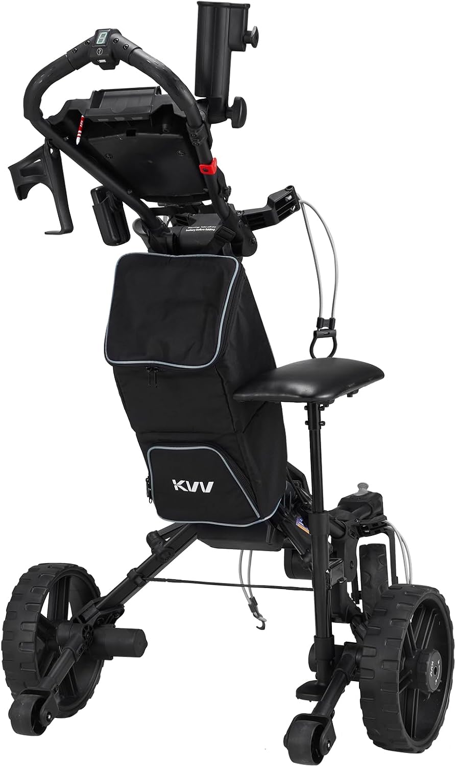 KVV Electric Golf Cart with Remote Control and Compatible Seat