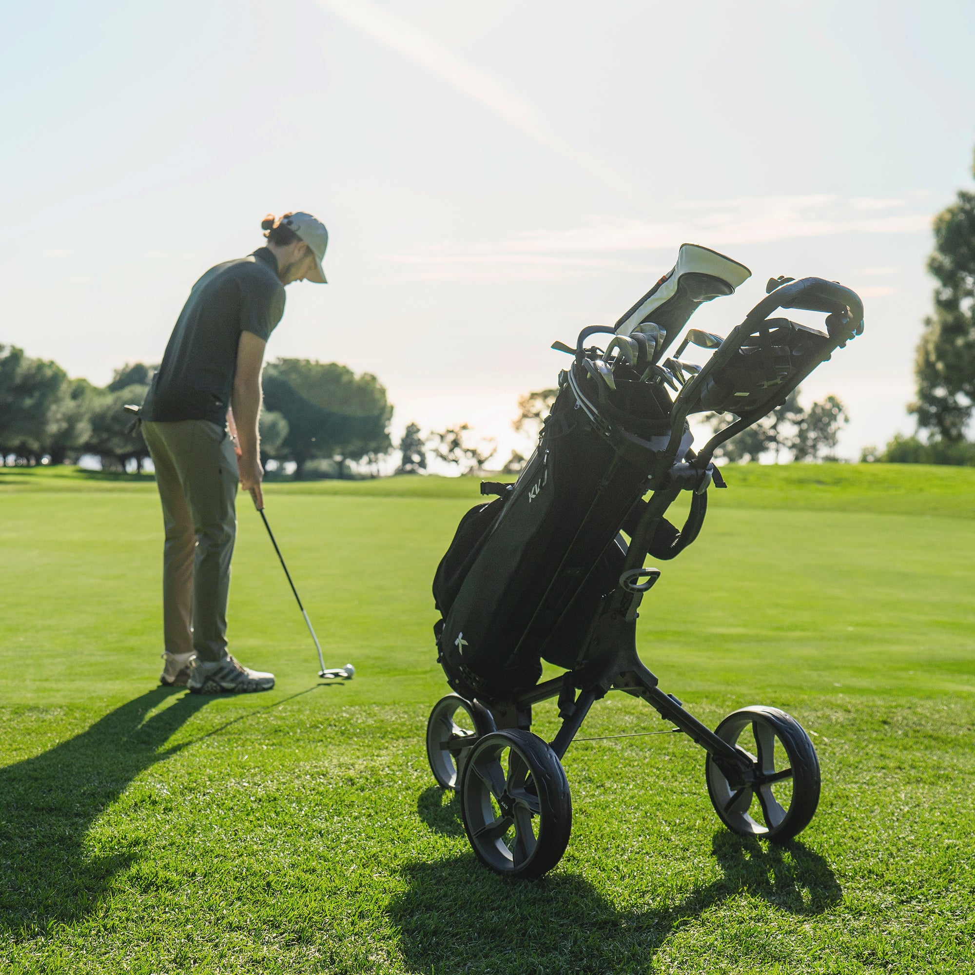 GL307 Golf Push Cart
