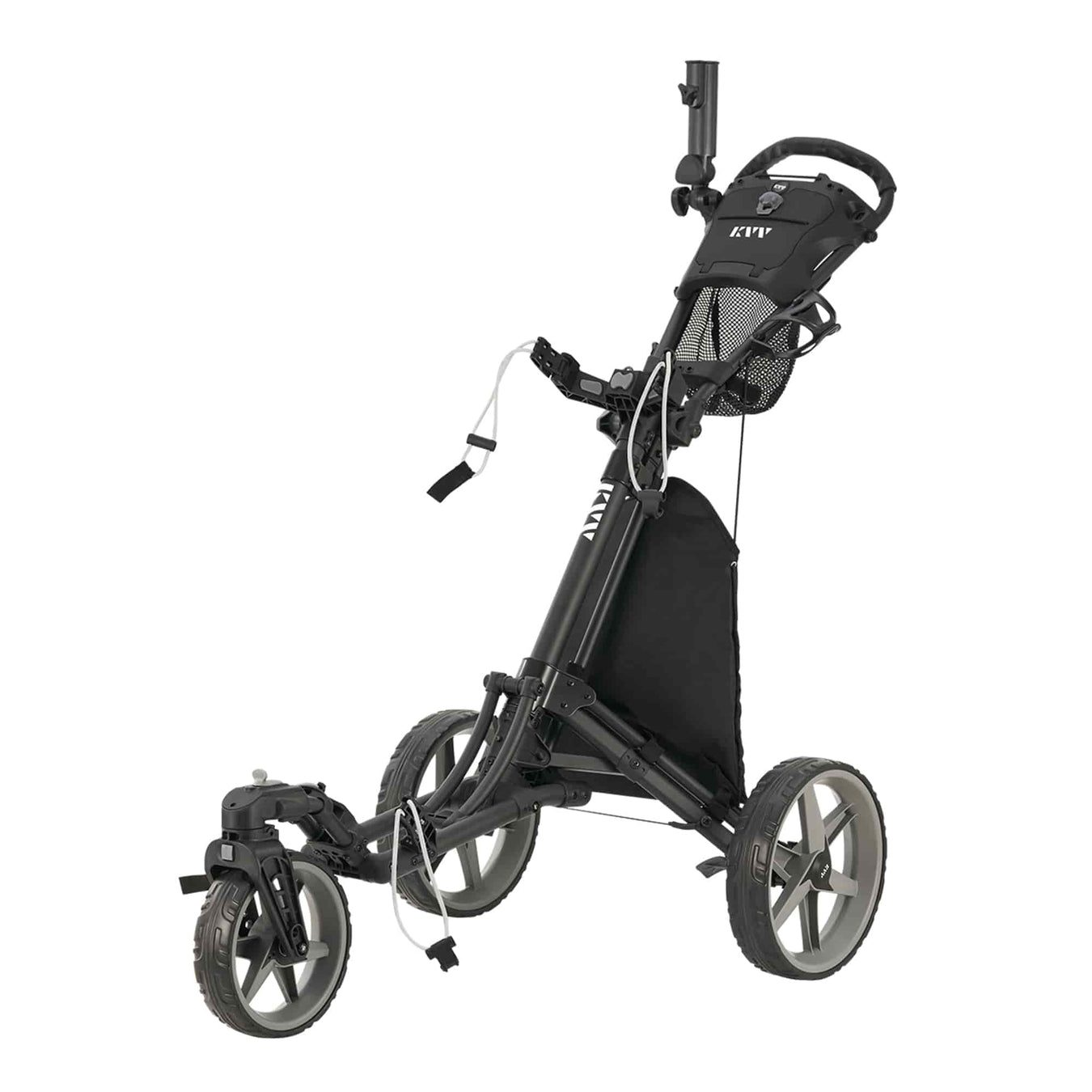 KVV GT302 golf push cart 360 front wheel golf carts
