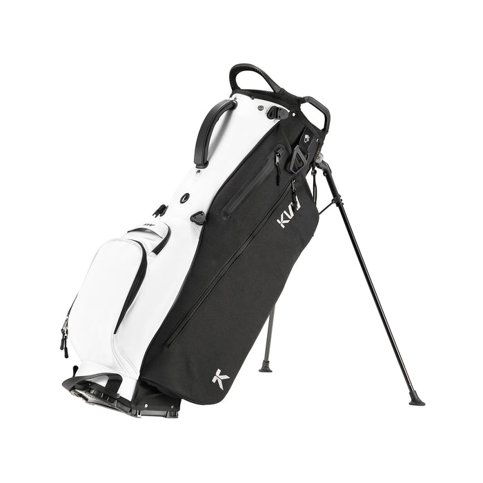 KVV Lightweight Golf Stand Bag for Men Black|White