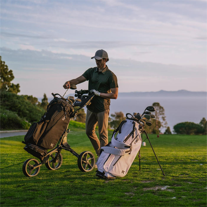 KVV Golf Bag and KVV Golf Push Cart
