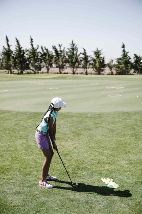 KVV SPORTS For Junior Golf Push Carts and  Complete Golf Club Set from 4 to 14 Years