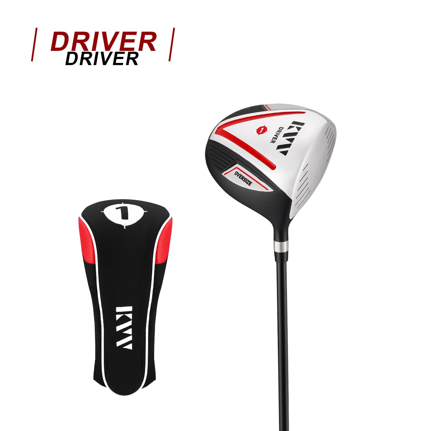 golf driver with cover