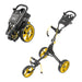 KVV 3 Wheel Foldable/Collapsible Golf Push Cart GL307 Yellow