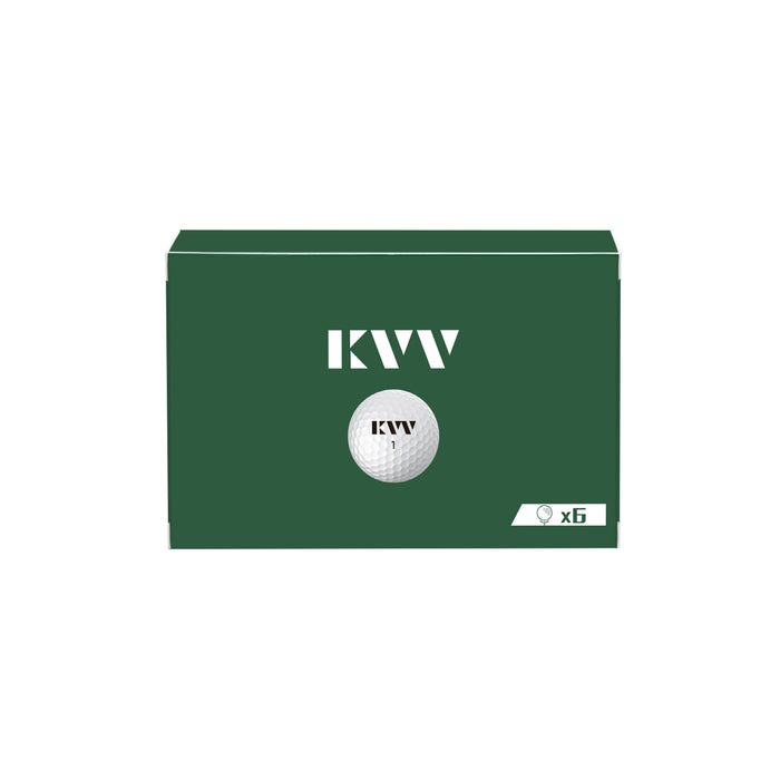 KVV golf bal 6 pack box