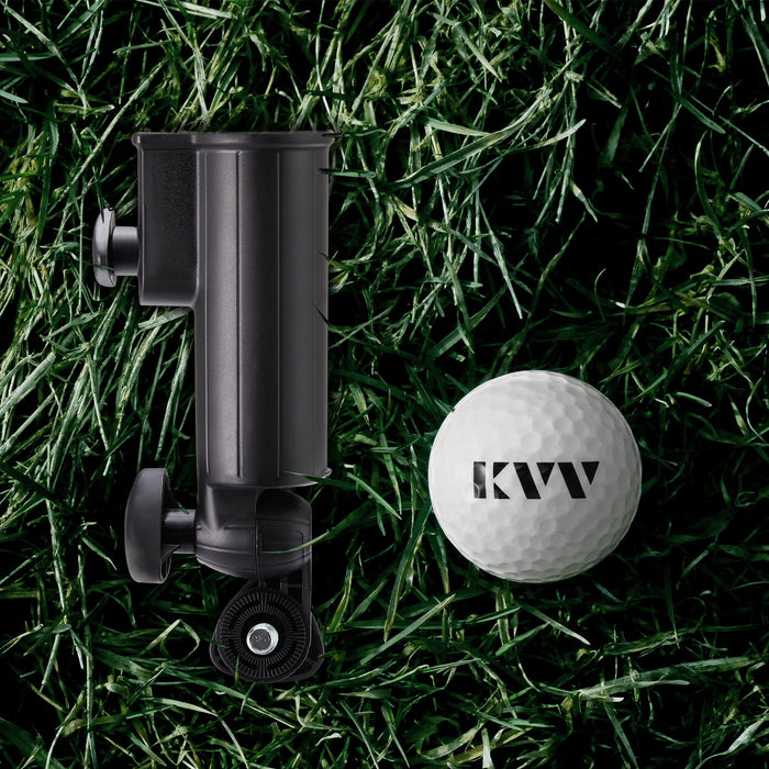 KVV Golf Cart Umbrella Holder  Black