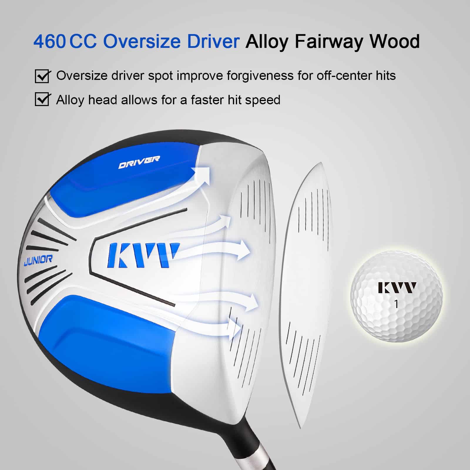 Junior Complete Golf Club Set (11-13years) – KVV SPORTS