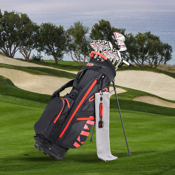 KVV Multi handle 8 way golf club top - designed to reduce club crowding