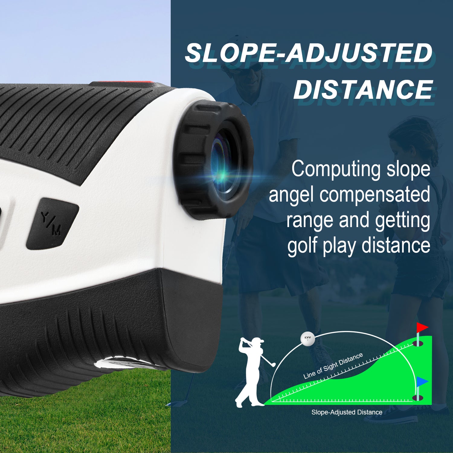 KVV V400 PRO Laser Golf Rangefinder
