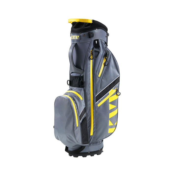 KVV golf stand bag yellow/charcoal