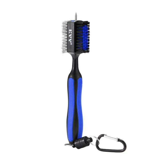 KVV Magnetic Clasp Golf Club Brushes Blue