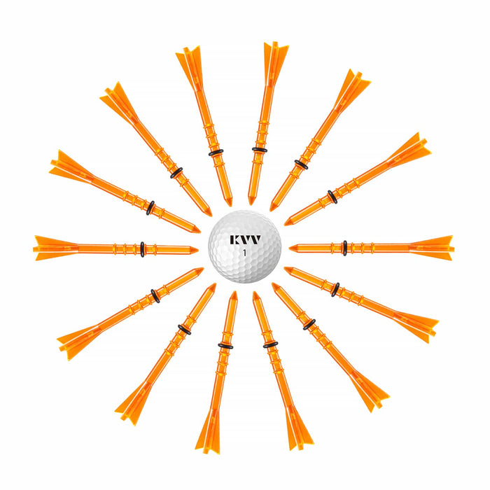 KVV golf tees plastic 3 1/4 unbreakable