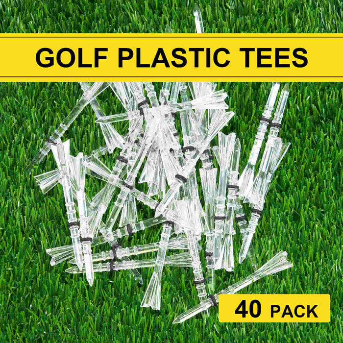KVV Adjustable Height Plastic Golf Tees