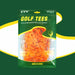KVV 3-1/4" Adjustable Height Plastic Golf Tees 40 Value Pack 