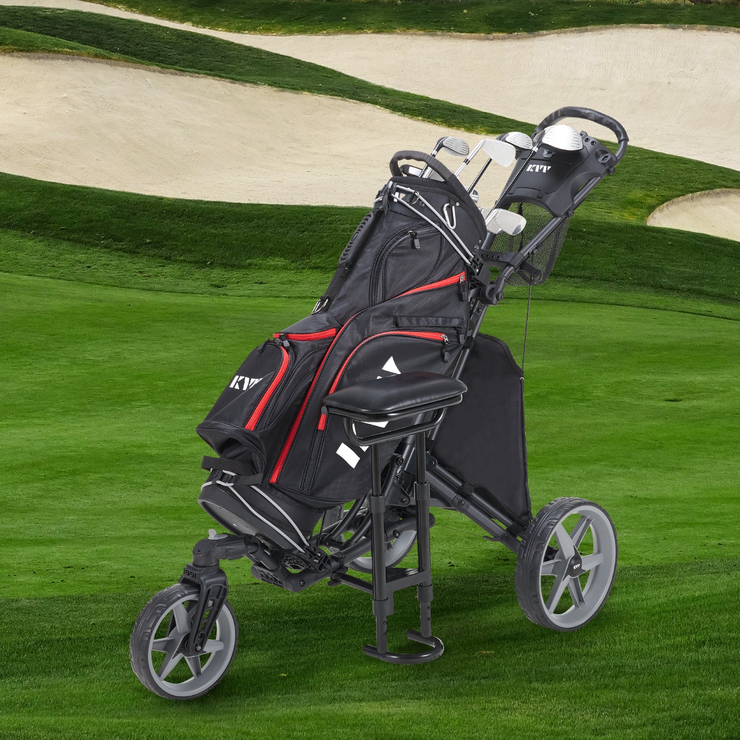 KVV Golf Cart Removable Seat