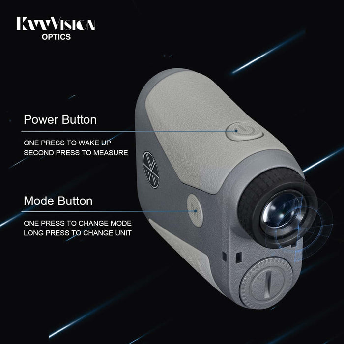 KVV Vision 400 Pro Golf Laser Rangefinder How to Use