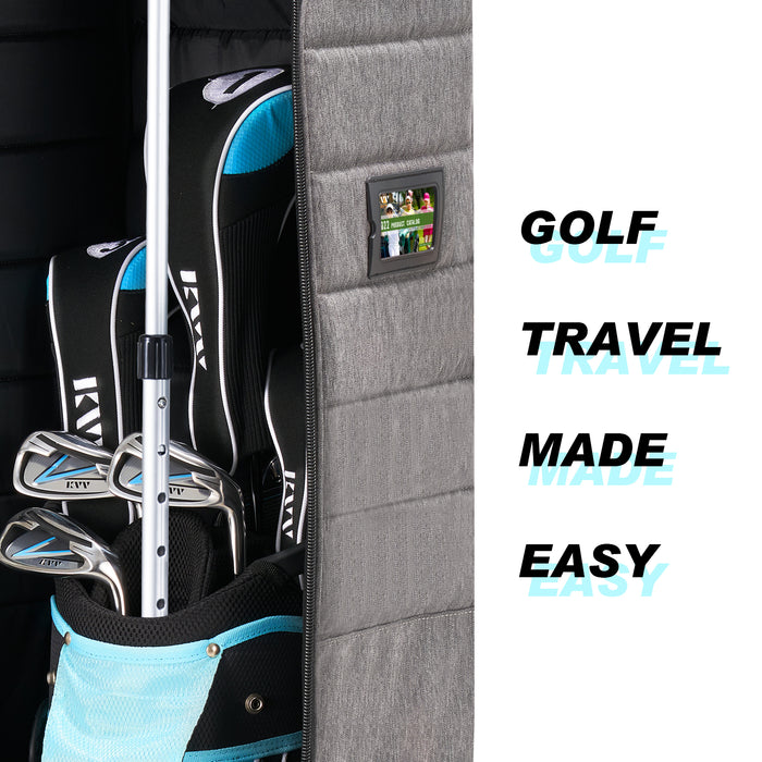 KVV S-Series 4-Wheeled Soft-Sided Golf Travel Bag
