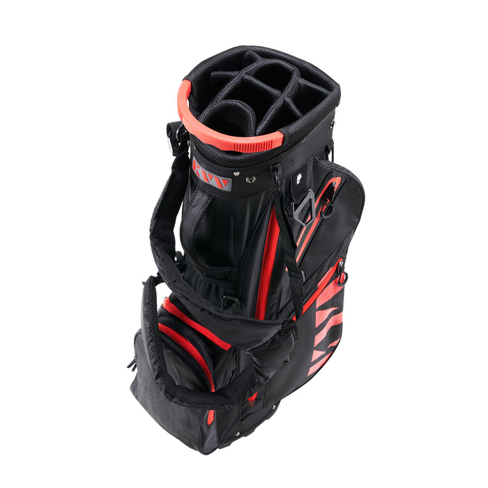 KVV golf bag compact 8-way top with full-length dividers