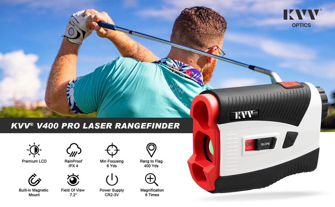 KVV V400 PRO Laser Golf Rangefinder