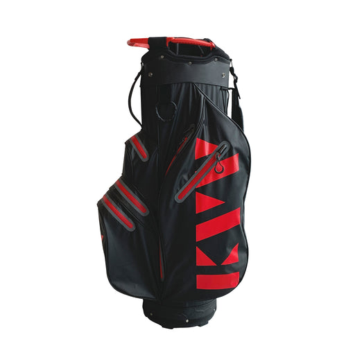 KVV Golf Bag Waterproof Cart Bag Black Red